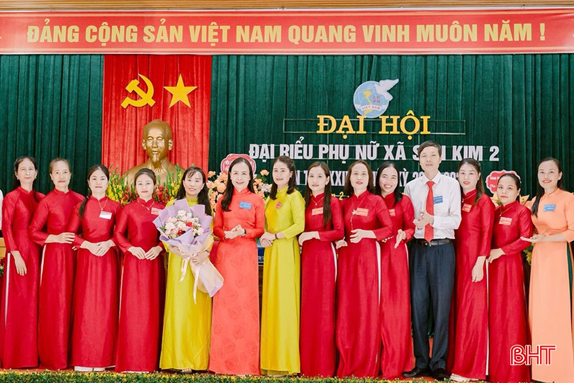  100% xã, phường ở Hà Tĩnh hoàn thành đại hội đại biểu phụ nữ