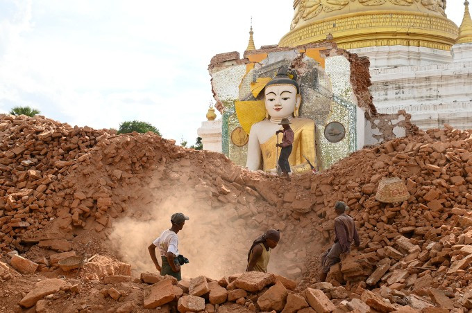 Châu Á ghi nhận 4 trận động đất trong gần hai giờ
