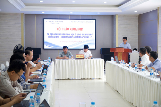  Nghiên cứu đa dạng sinh học khu vực vùng biển ven bờ Hà Tĩnh