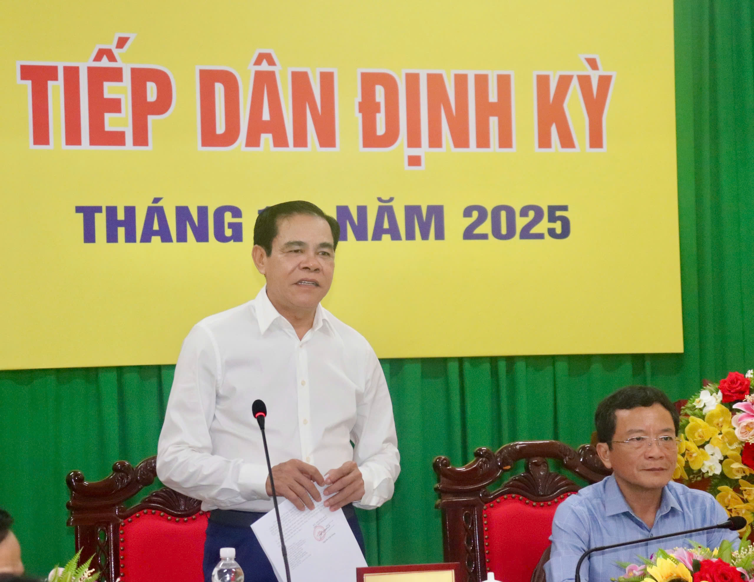 Chủ tịch UBND tỉnh Võ Trọng Hải yêu cầu xử lý dứt điểm, kịp thời các kiến nghị, phản ánh của công dân
