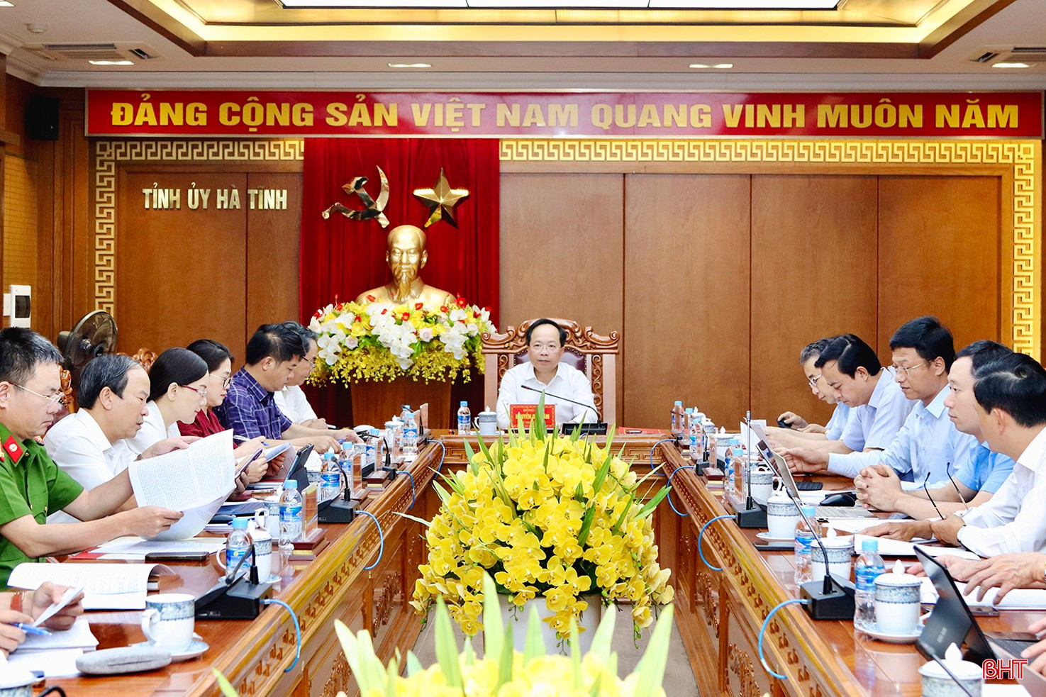 Ban Chỉ đạo phòng, chống tham nhũng, lãng phí, tiêu cực tỉnh Hà Tĩnh họp phiên thứ 10