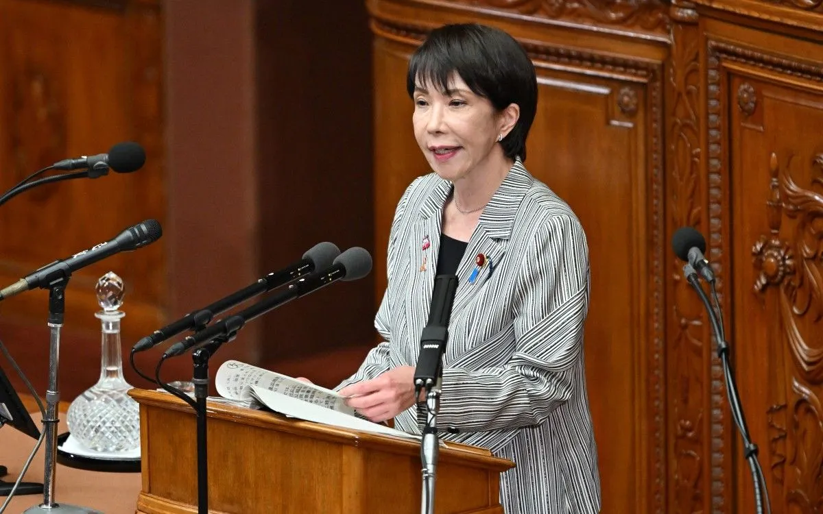 Tân Thủ tướng Nhật Bản Takaichi lần đầu trả lời chất vấn tại Quốc hội 