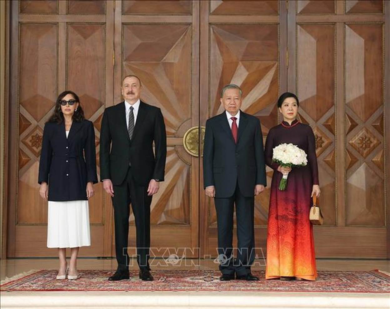 Lễ đón Tổng Bí thư Tô Lâm thăm cấp Nhà nước tới Azerbaijan- Ảnh 3.