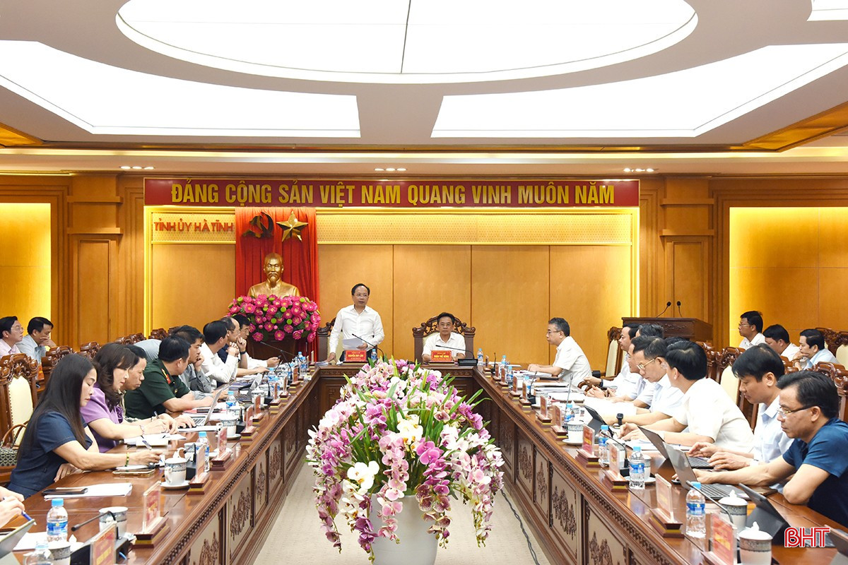 Ban Thường vụ Tỉnh ủy, Ban Chấp hành Đảng bộ tỉnh cho ý kiến các nội dung thuộc thẩm quyền