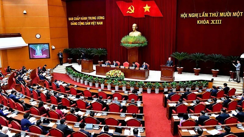 Kết luận của Bộ Chính trị hướng dẫn xây dựng phương án nhân sự cấp ủy cấp tỉnh thuộc diện hợp nhất, sáp nhập và cấp xã thành lập mới
