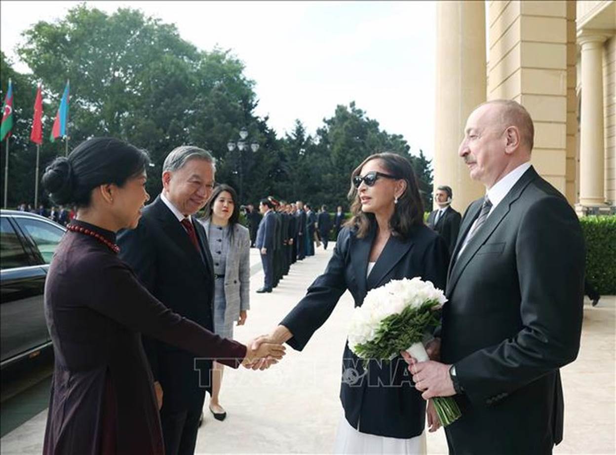 Lễ đón Tổng Bí thư Tô Lâm thăm cấp Nhà nước tới Azerbaijan- Ảnh 2.